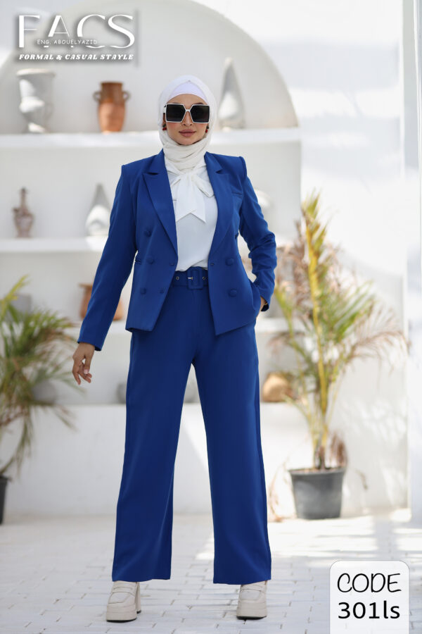 ⁦Blazer Pant Suit-301LS⁩ - الصورة ⁦3⁩