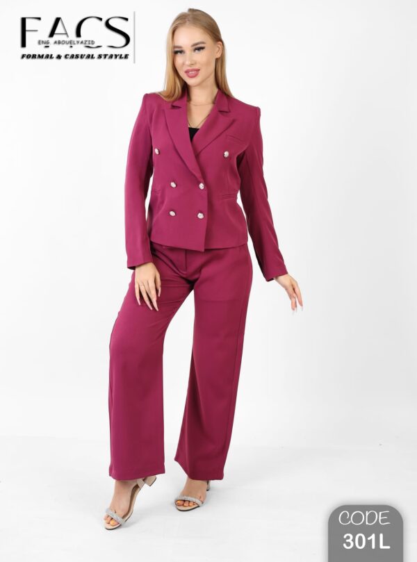 ⁦Blazer Pant Suit-301LS⁩ - الصورة ⁦19⁩